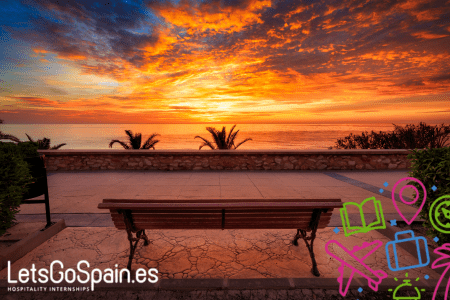 In Roquetas de Mar or Mojacar you find a lot of great hotels to do your internship.