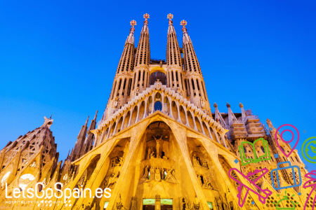 The Sagrada Familia is almost finished! Visit this iconic landmark during your internship!