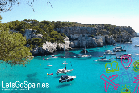 Menorca is an perfect destination for your tourism or hospitality internships.