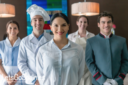 inetrnships in spain, kitchen internship, animation inetrnship, service internship, recpetion internship